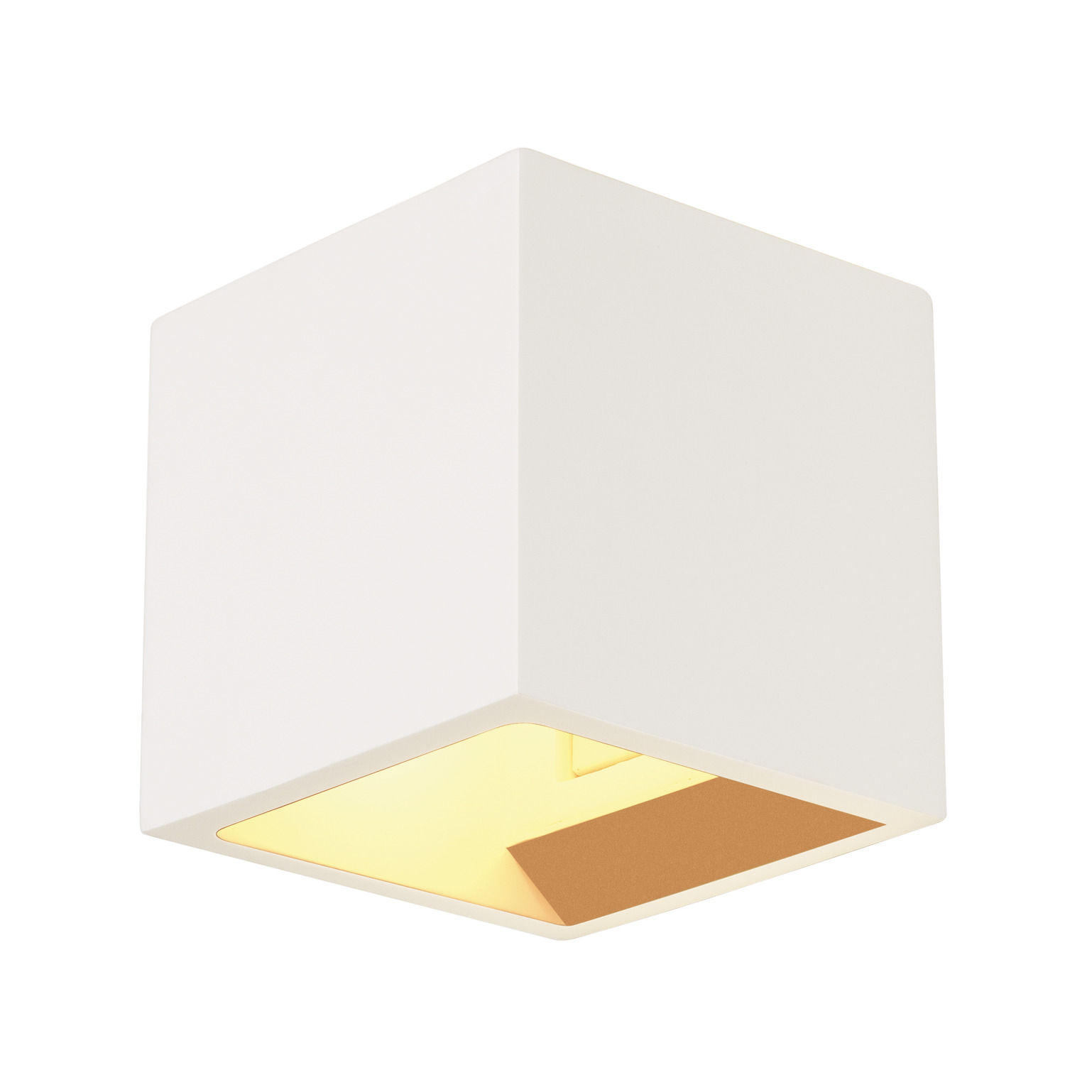 PLASTRA CUBE wit 1xG9