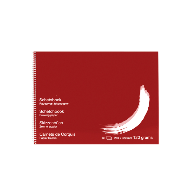 Schetsboek Papyrus 240x320mm 120gr 32 vel Schetsboek Papyrus 240x320mm 120gr 32 vel