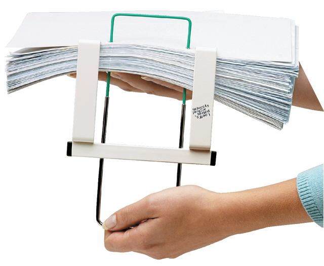Bundelbeugel Loeff's 1215 Quickbinder 100mm groen 100 stuks