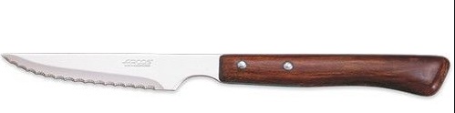 Arcos Steakmes hout en RVS 110mm doos 12 stuks