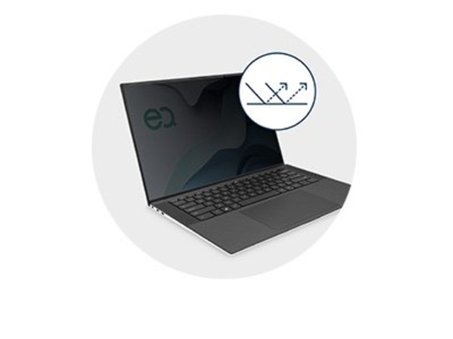 laptop, donkergrijs, toetsenbord, touchpad