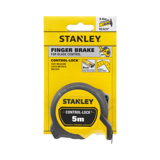 Rolmaat Stanley Control-Lock 5 meter 25mm Rolmaat Stanley Control-Lock 5 meter 25mm