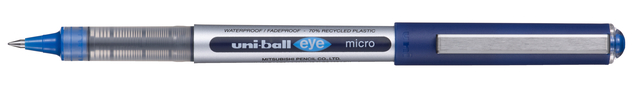 Rollerpen Uni-ball Eye eco 150E fijn blauw Rollerpen Uni-ball Eye eco 150E fijn blauw