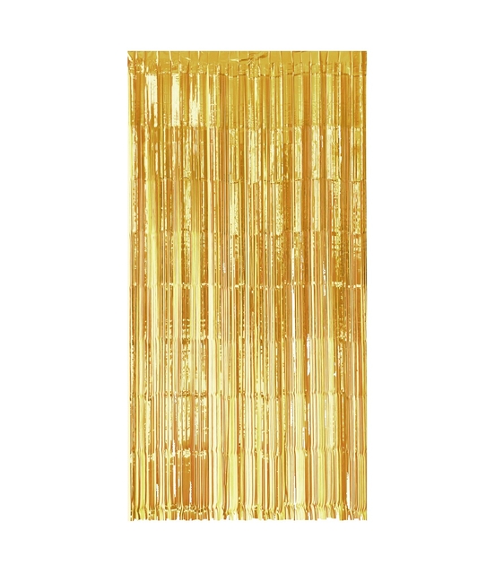 Party Curtain Gold Party Curtain Gold