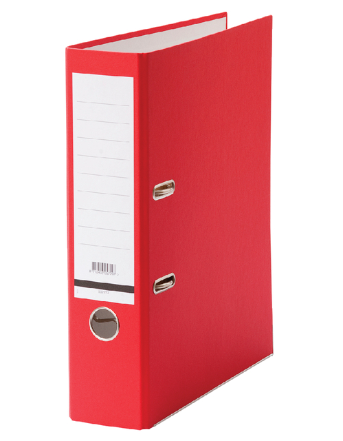 Ordner Qbasic A4 80mm karton rood Ordner Qbasic A4 80mm karton rood