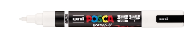 marker, white, tip, brush, posca