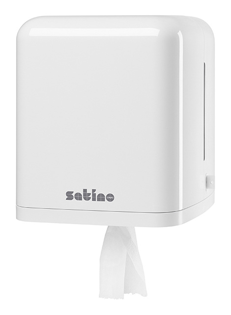 Satino Poetsroldispenser Midi centerfeed wit