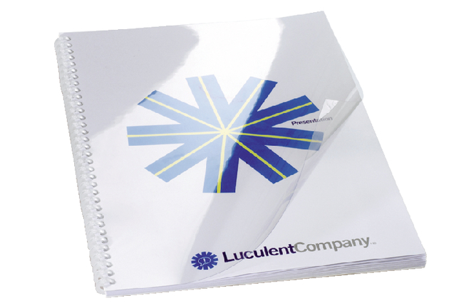 Voorblad GBC A3 PVC 240micron transparant 100 stuks Voorblad GBC A3 PVC 240micron transparant 100 stuks