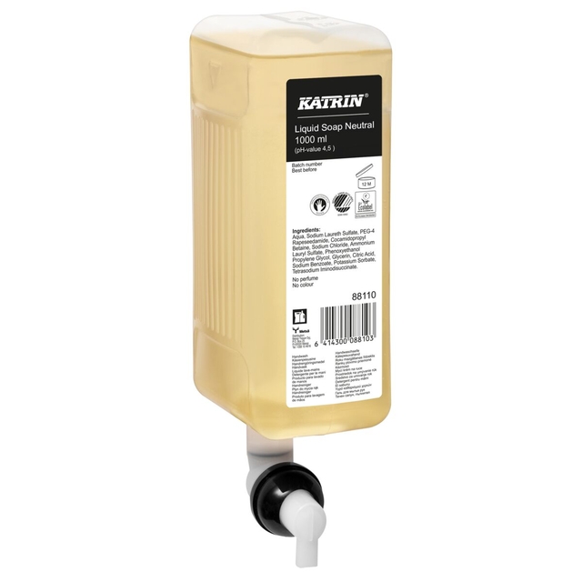 Liquid soap,  Soap dispenser,  1 liter,  Pump,  Container