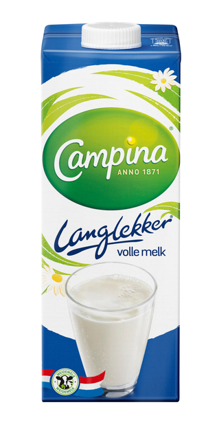 Melk Campina LangLekker vol 1 liter Melk Campina LangLekker vol 1 liter