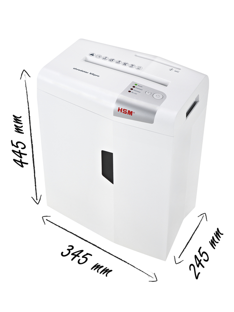 Papiervernietiger HSM shredstar X6pro snippers 2x15mm