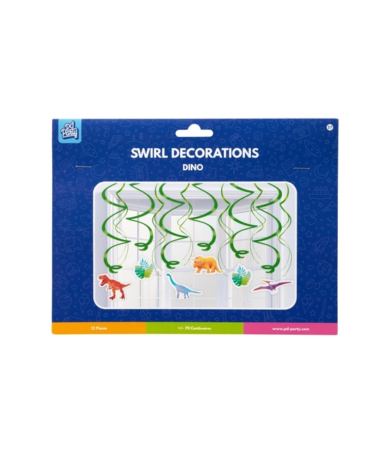 Swirl decorations Dino
