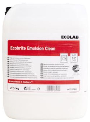 Ecolab Ecobrite Emulsion Clean can 25kg