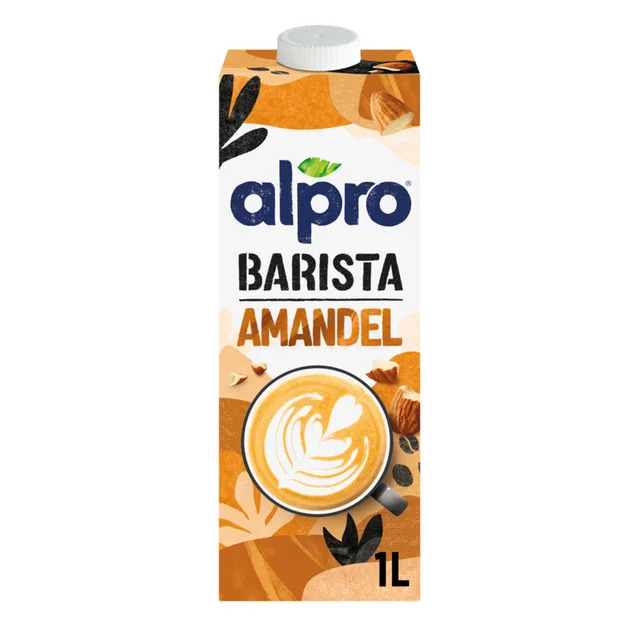 barevoets, amandel, drink, amandelmelk, verpakking