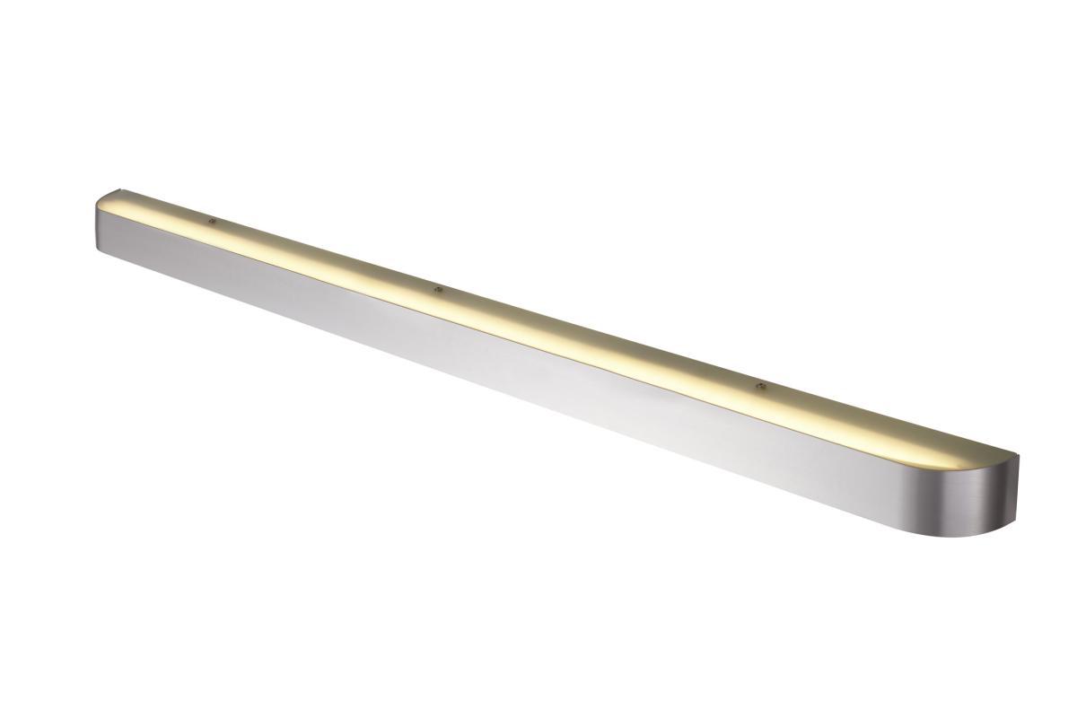 wandlamp, LED, bar, geheel, nikkel