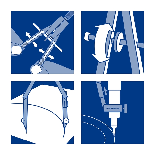 doehaak, verf, articule, pendelpunt, tekeninstrumenten