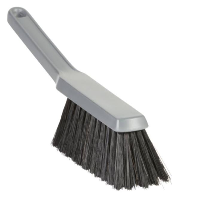 Vikan Handveger Classic Grijs zwarte zachte vezels