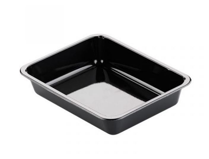 Duni Tray Menu CPET BK 1-comp 225x175x43 1200cc 300 stuks