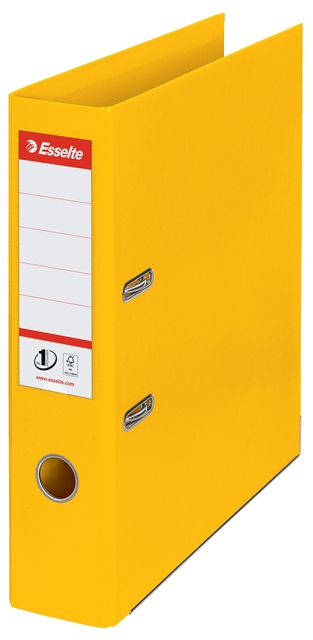 Ordner Esselte No 1 Power PP 75 mm geel 5 stuks