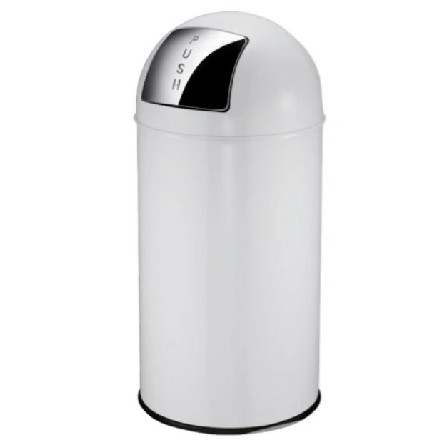 VepaBins Pushcan EKO 40 liter wit