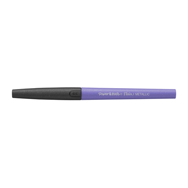 marker, permanent marker, paper mate, metallic, purple