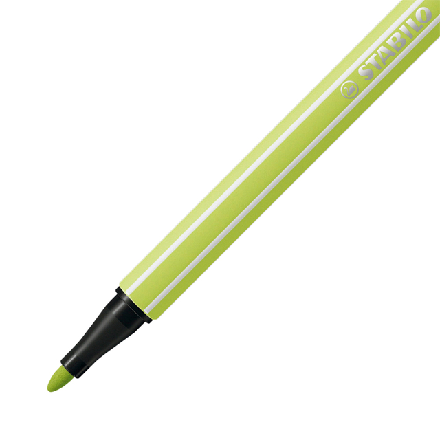 Viltstift STABILO Pen 68/14 medium vleugje limoen