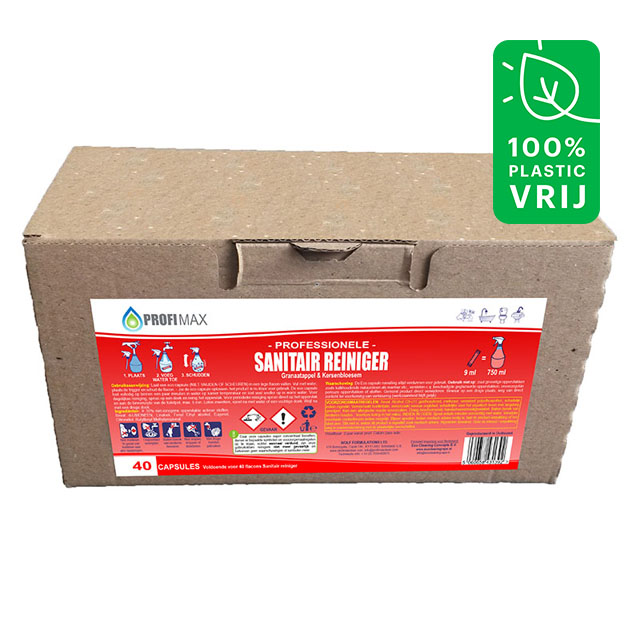 Profimax Sanitairreiniger Voordeeldoos doos 40x9ml