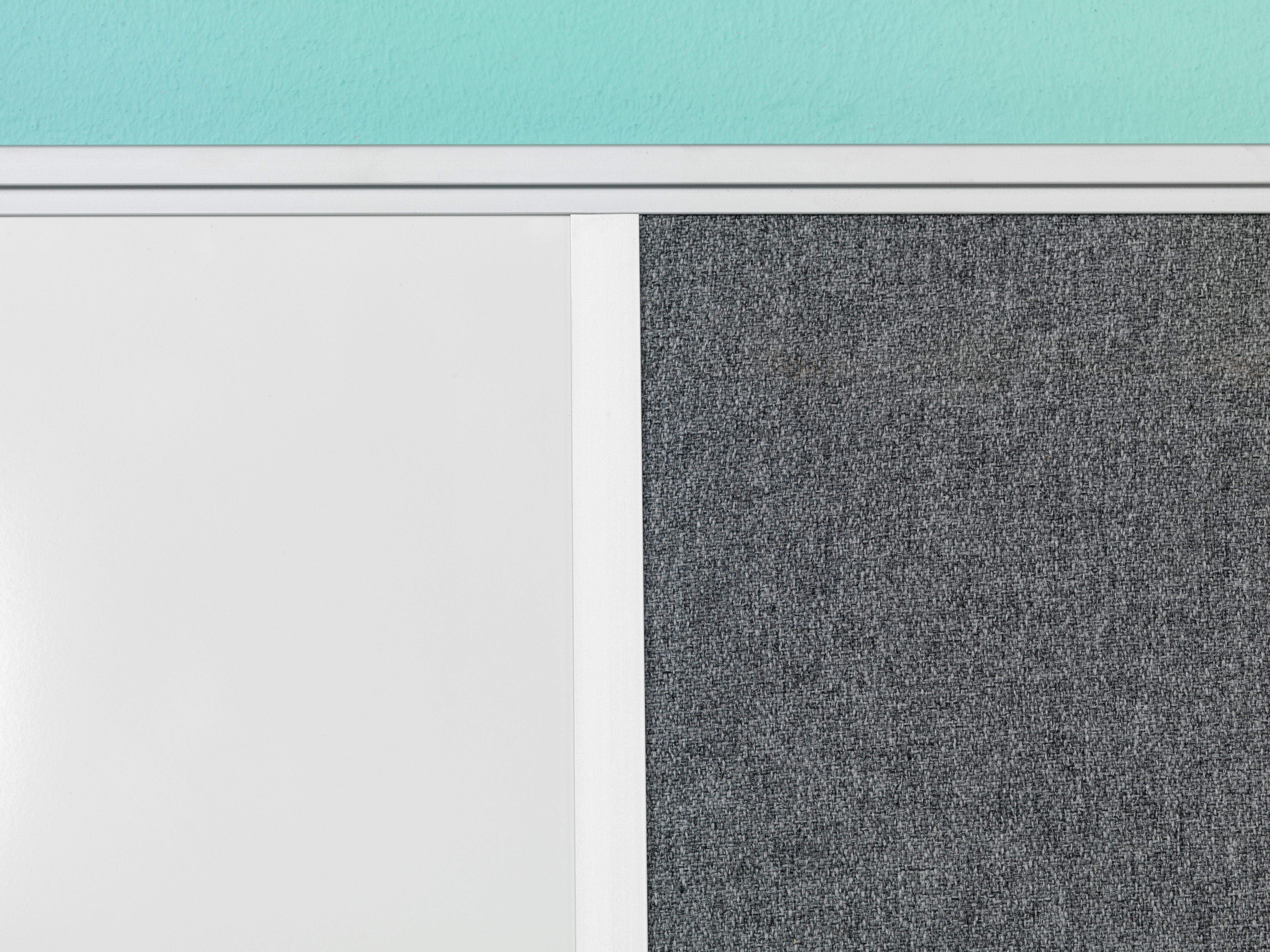 Combibord, softline profiel - 90x120 cm