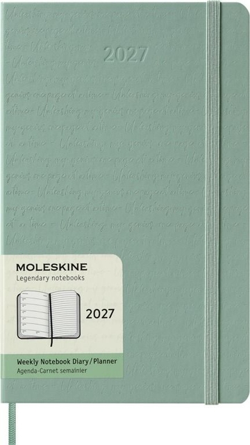 notebook, 2027, moleskine, week planner, agenda