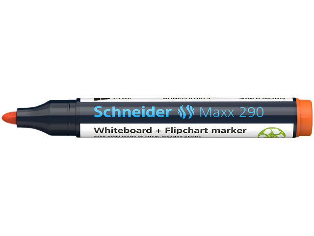 Whiteboardmarker Schneider Maxx 290 rond 2-3mm assorti doos à 5+1 gratis