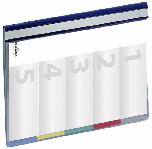 Organisatiemap Durable Divisoflex A4 blauw Organisatiemap Durable Divisoflex A4 blauw