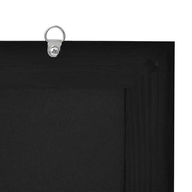 Krijtbord Europel met lijst 60x84cm zwart Krijtbord Europel met lijst 60x84cm zwart