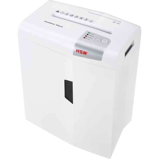 papiervernietiger, afvalbak, kruisautomatisch, volledig uitgeschakeld, kopstuk