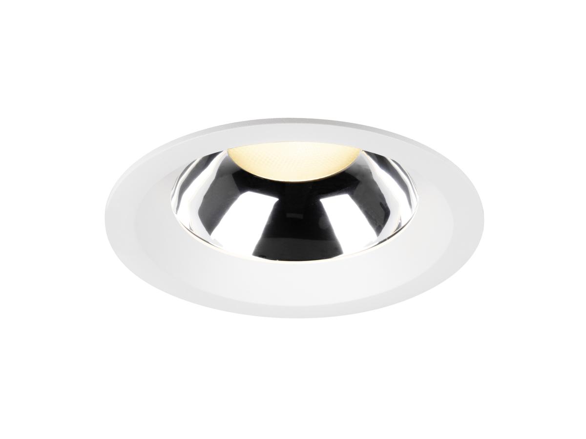 inbouwspot, downlight, spot, metalliek, cirkelvormig