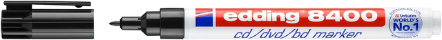 Cd marker edding 8400 rond 0.5-1.0mm zwart Cd marker edding 8400 rond 0.5-1.0mm zwart