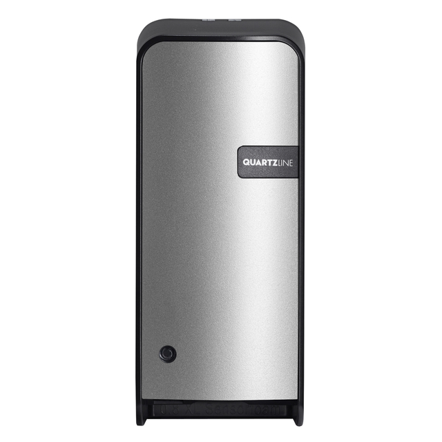 Zeepdispenser Quartzline Q20 schuim sensor 1000ml zilver 441294 Zeepdispenser Quartzline Q20 schuim sensor 1000ml zilver 441294