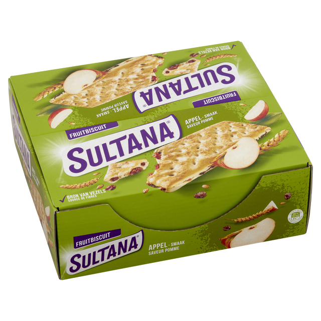 Fruitbiscuit Sultana appel 3-pack Fruitbiscuit Sultana appel 3-pack