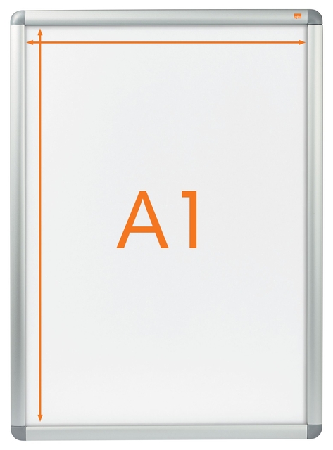 Kliklijst Nobo Premium Plus A1 84,1x59,4cm aluminium
