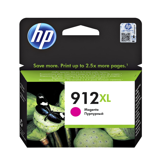 Inktcartridge HP 3YL82AE 912XL rood Inktcartridge HP 3YL82AE 912XL rood