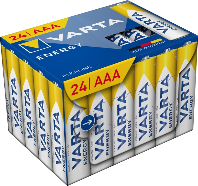 Batterij Varta Energy 24x AAA Batterij Varta Energy 24x AAA