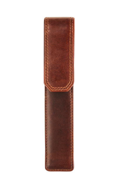 Pennenetui Maverick The Original 1-delig leer bruin Pennenetui Maverick The Original 1-delig leer bruin
