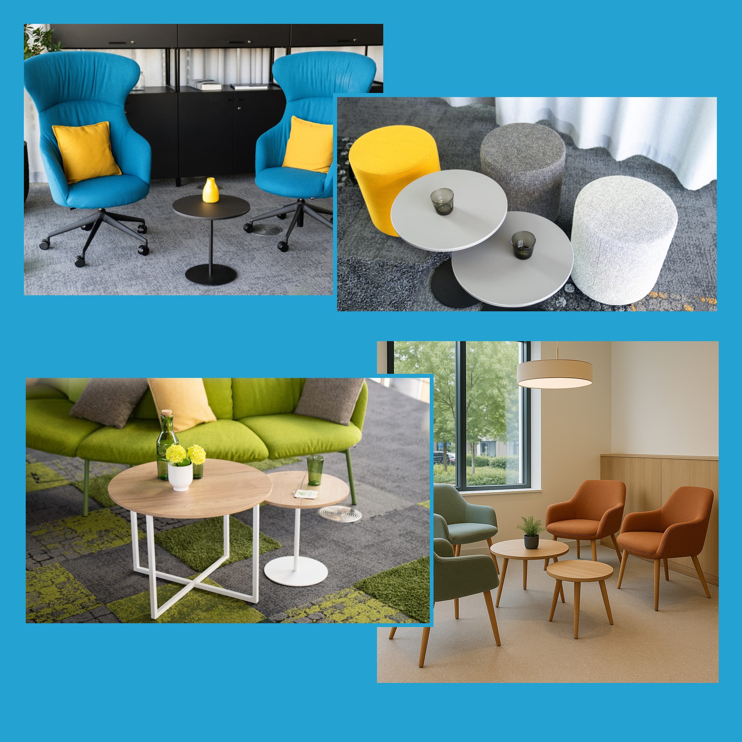 Het belang van lounge tafeltjes in wachtruimtes en kantooromgevingen