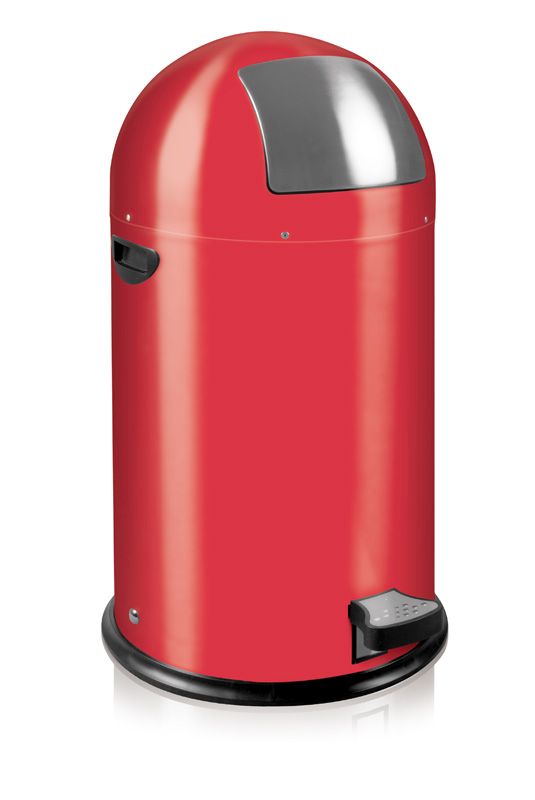 VepaBins  Afvalbak Pedaalemmer Kickcan Rood 33 ltr