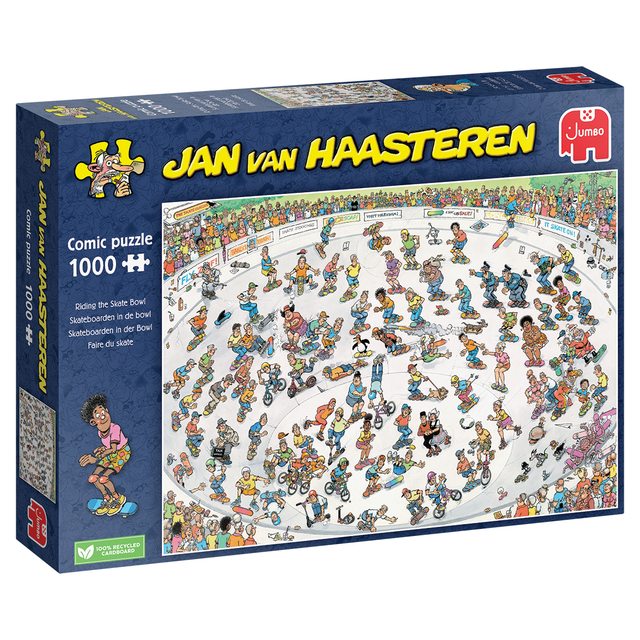 Puzzel JvH Skatebowl 1000st Puzzel JvH Skatebowl 1000st