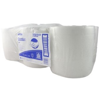 Kimberly Clark WypAll Poetsdoek L320 2lgs Wit 6 rollen