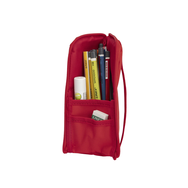 Pennenetui Oxford Stand-Up rood