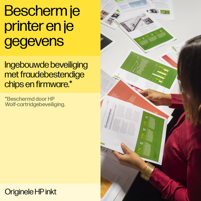 Inktcartridge HP 3JA25AE 963 geel