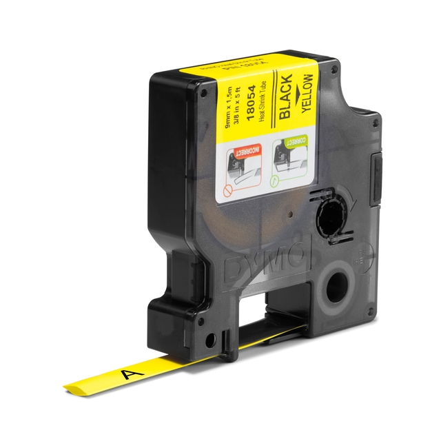 label tape, tape cartridge, electronic tape, yellow tape, magic tape