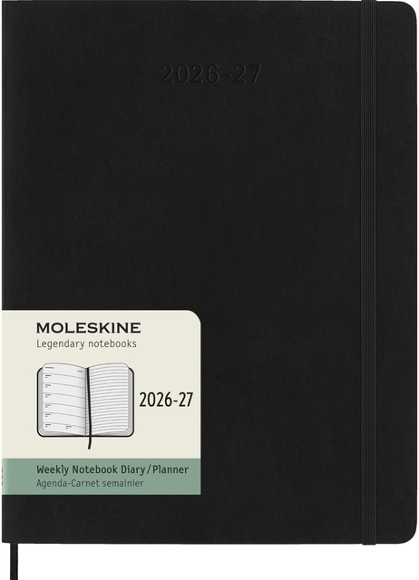 agenda, notitieboek, moleskine, dalur-bla, zwart