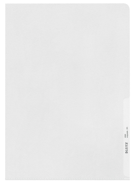 Insteekmap L-model Leitz Premium copy safe 0.17mm PP A4 transparant 100 stuks Insteekmap L-model Leitz Premium copy safe 0.17mm PP A4 transparant 100 stuks